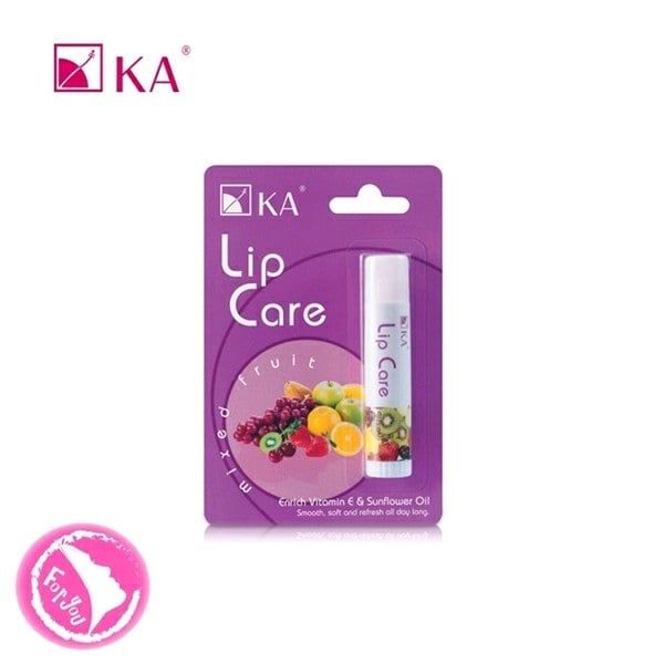 Son dưỡng môi không màu KA lip care mixed fruit