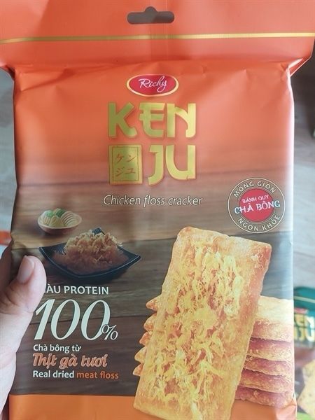 Bánh quy Kenju chà bông 192g