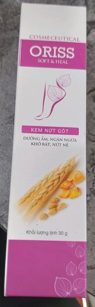 Kem nứt gót Oriss soft & heal