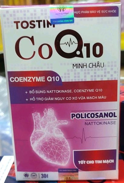 Tostim CoQ10 Minh Châu H30v
