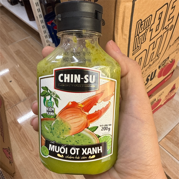 Muối ớt xanh Chinsu 200g