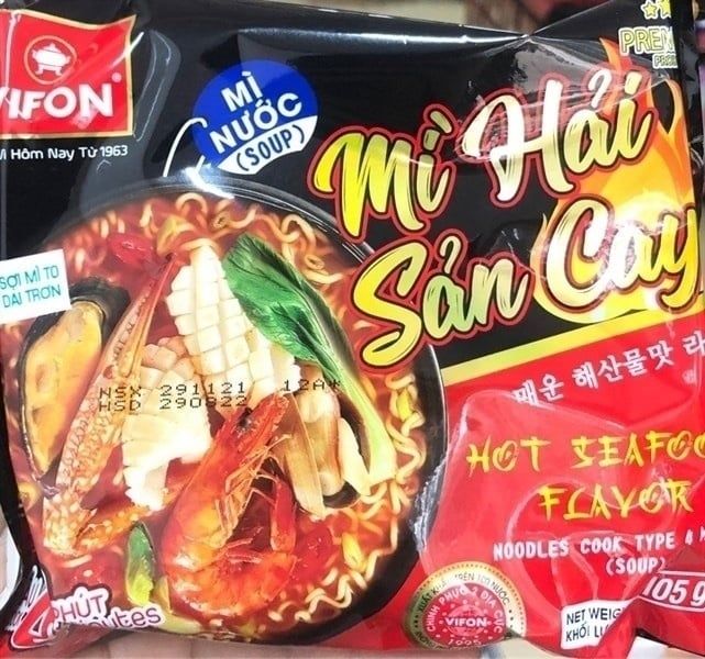 Mì hải sản cay Vifon gói 105g