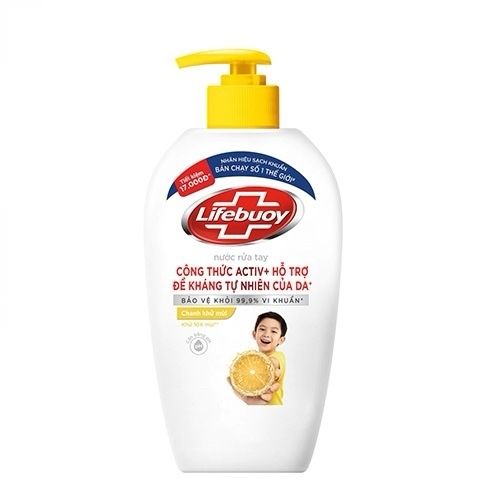 Nước rửa tay Lifebuoy vàng 450g
