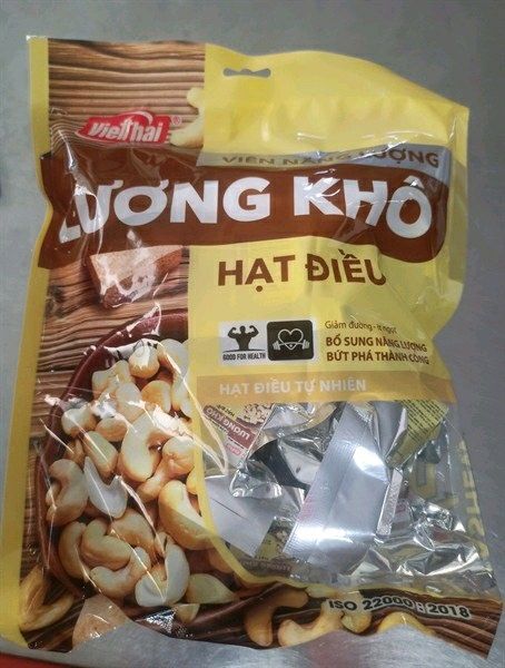Lương khô hạt điều Việt Thái
