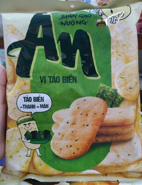 Bánh gạo An vị tảo biển 111,3g(14p)