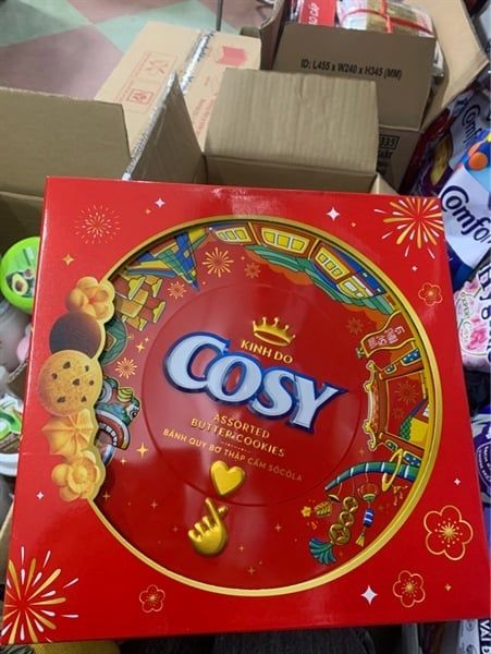 Banh quy Bo socola Cosy 378g