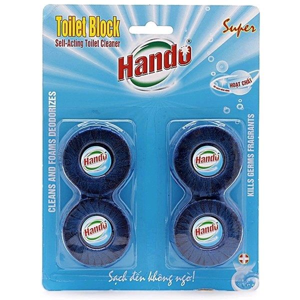 Viên tẩy toilet Hando Valie vỉ 4 viên