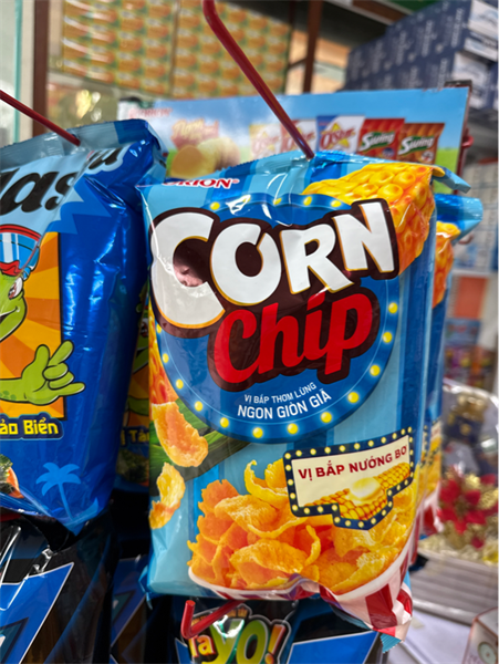Bim bim Corn chip bơ 70g