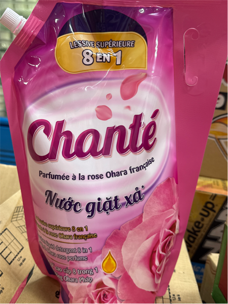 Nước giặt xả chanté hoa hồng ohara