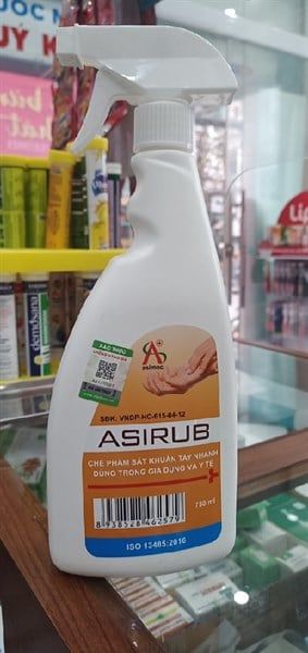 Rửa tay khô Asirub 750ml