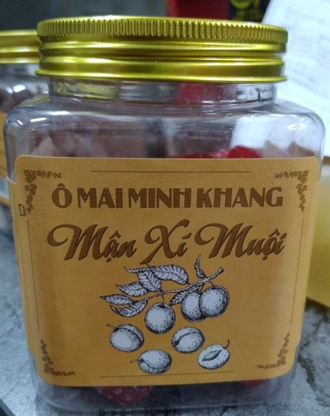 Ô mai Minh Khang mận xí muội