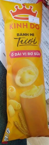 Kinh đô bánh mì tươi bơ sữa 80g