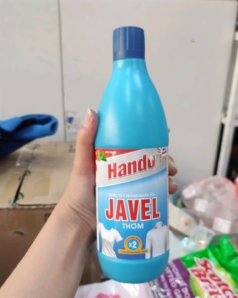 Nước tẩy trắng quần áo JAVEN 500ml Hando