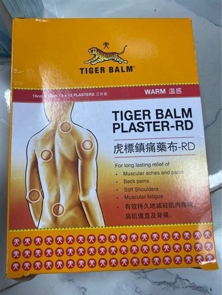 Miếng dán Tiger balm plaster