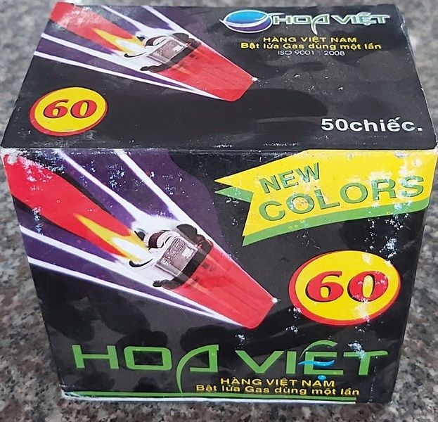 Bật lửa hoa việt_hộp50