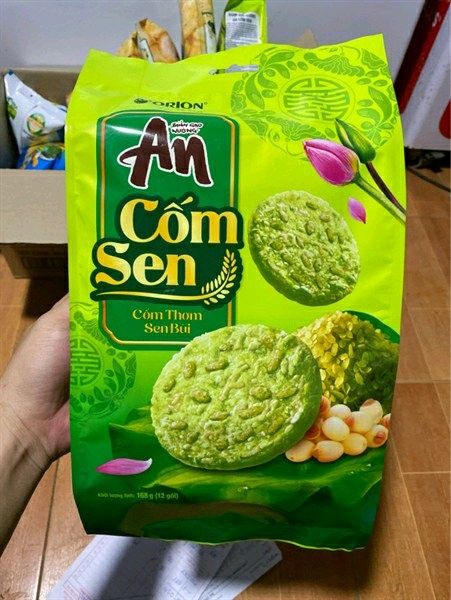 Bánh gạo nướng An cốm sen 168g(12px14g)