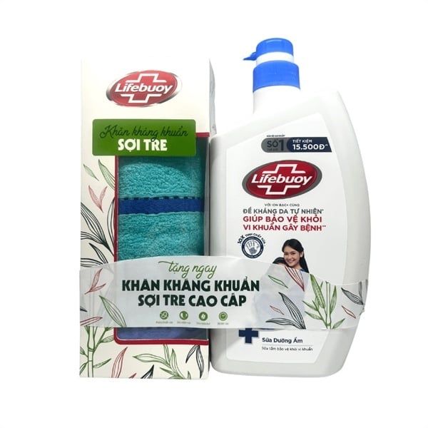 Sữa tắm Lifebuoy 800GR xanh