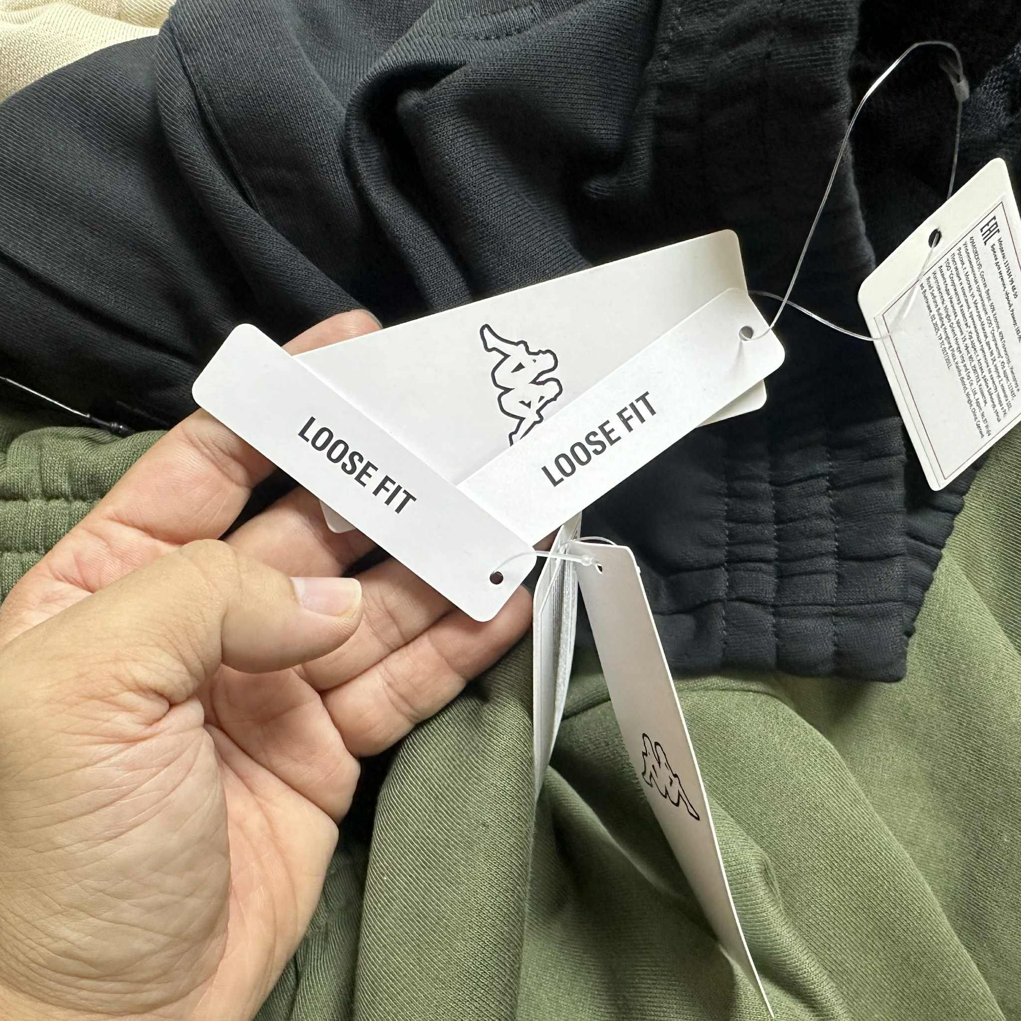 JOGGER NỈ KHÓA TÚI KAP.PA LOOSE FIT 7634