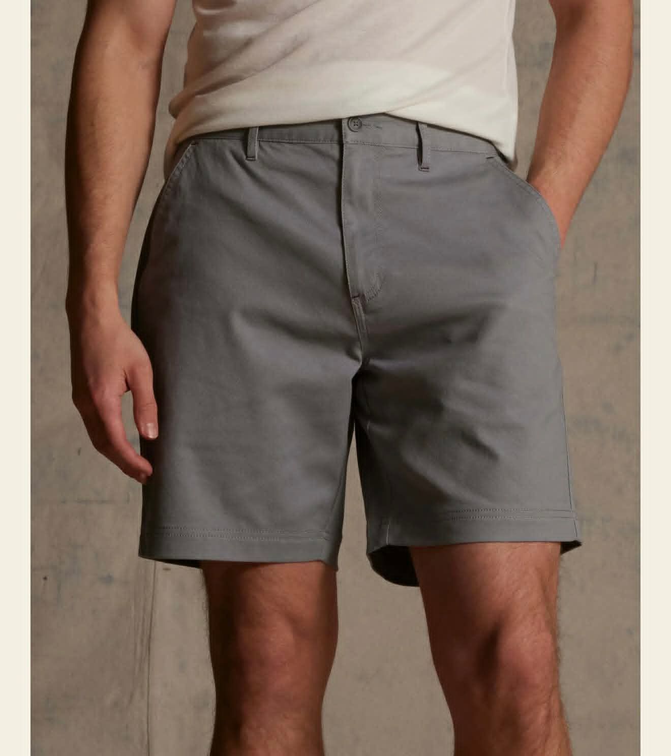 SHORT KAKI WEATHER.PLUS VINTAGE 8
