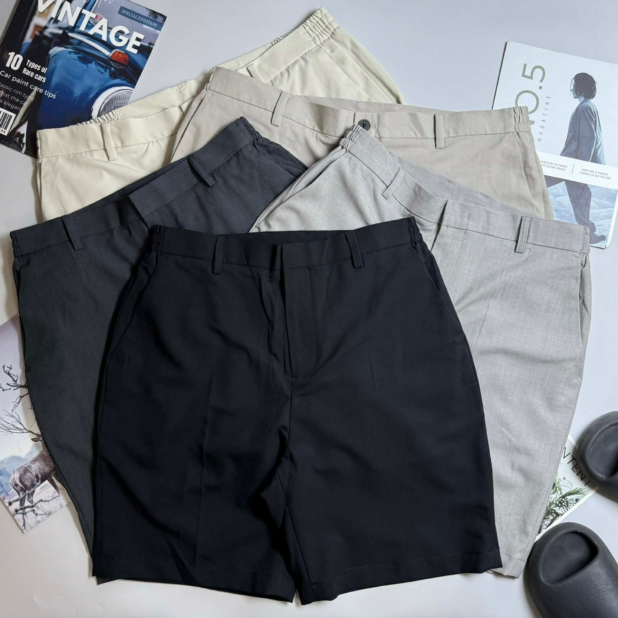 SHORT VẢI CẠP CHUN SPAO 5223