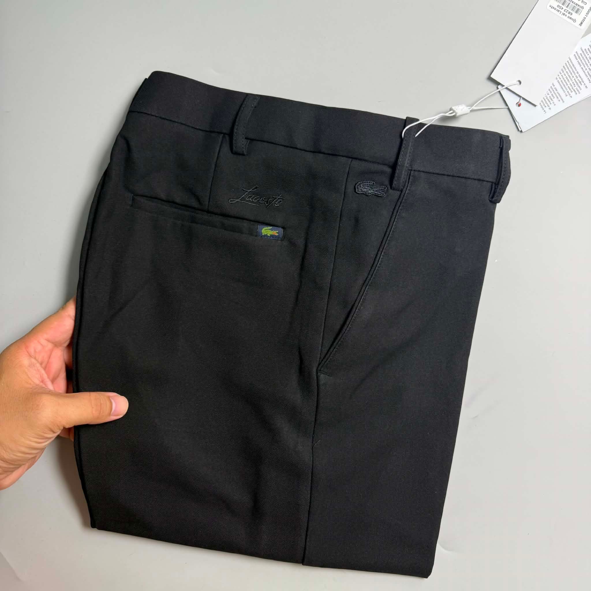 QUẦN VẢI LA.COSTE LOGO TÚI SLIM 6823
