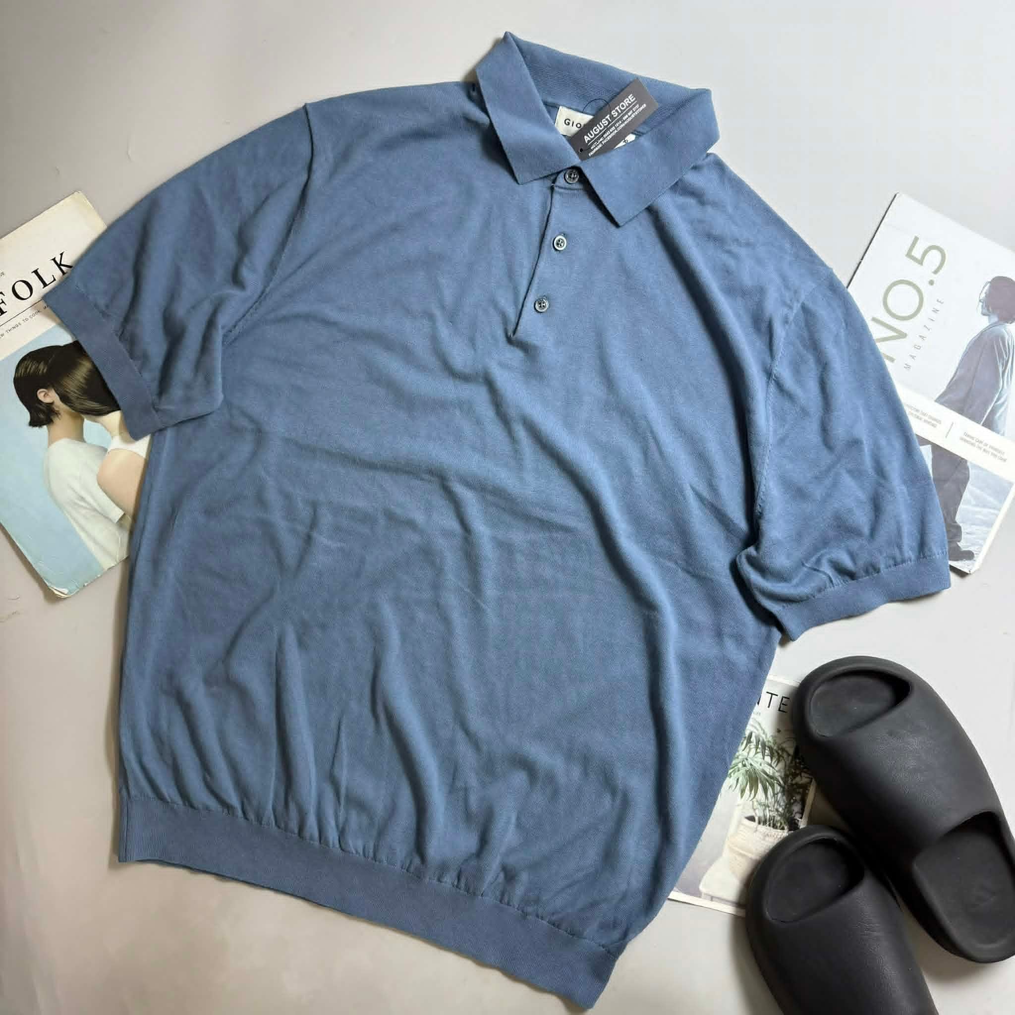 POLO LEN GIOR.DANO CỔ 3 KHUY 3926