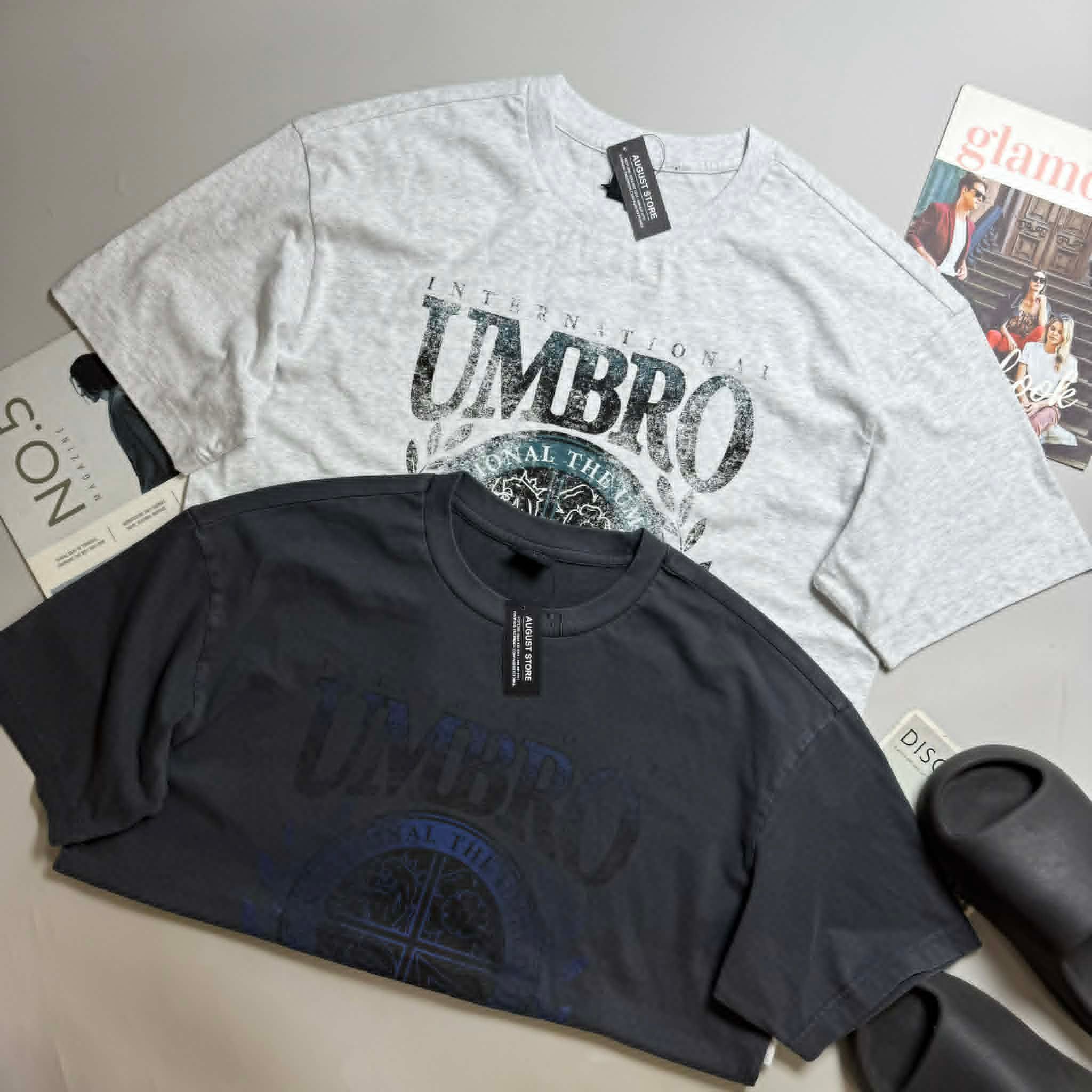 ÁO CT UM.BRO IN HÌNH UNISEX MẶC ĐÔI 5511