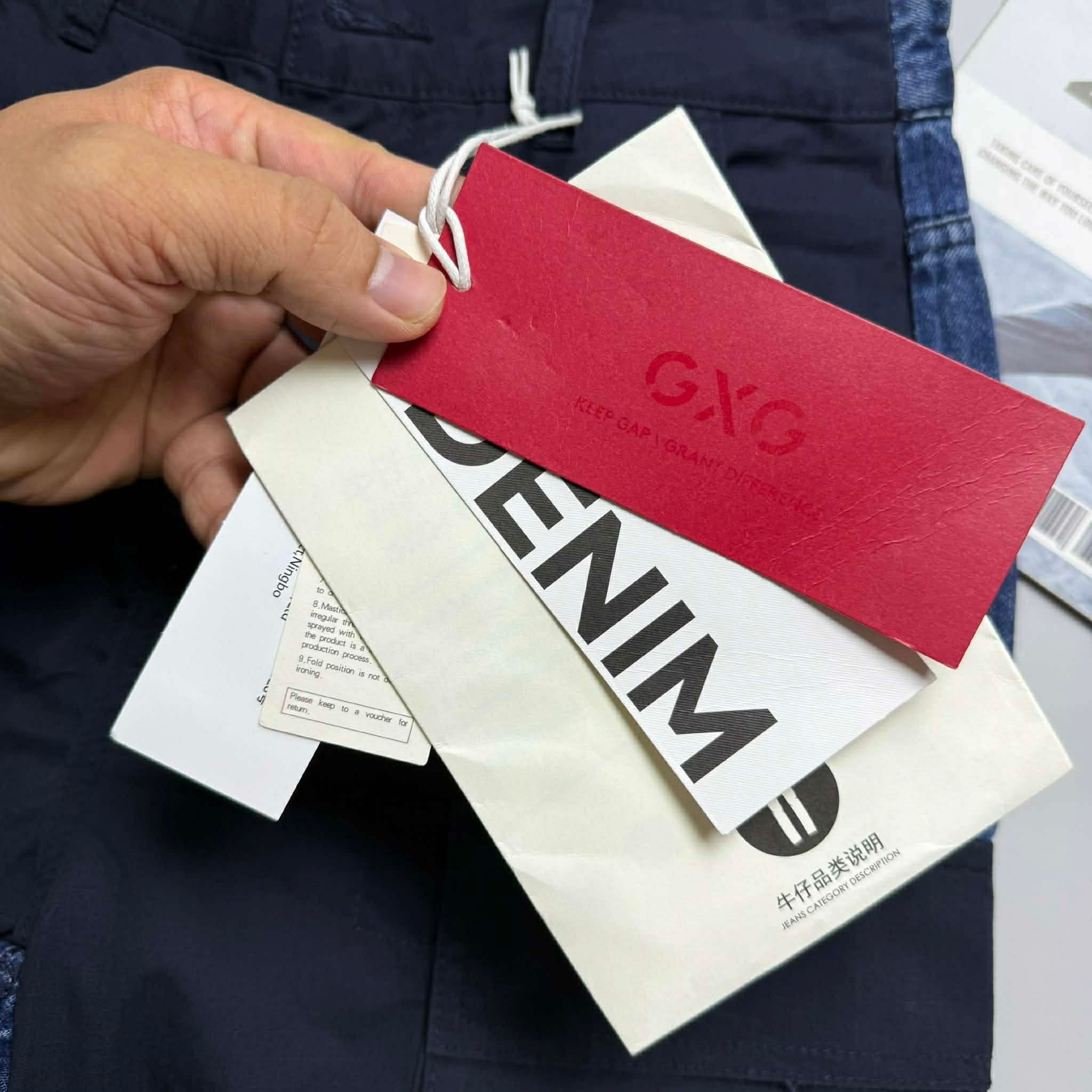 SHORT DENIM G.X.G TÚI HỘP 3453