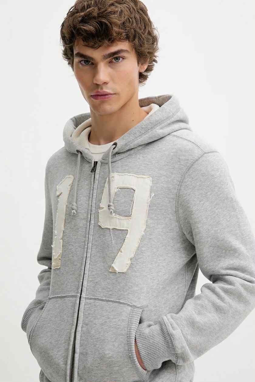 AK NỈ MŨ HOL.LISTER HỌA TIẾT SỐ 19 THÊU 6355