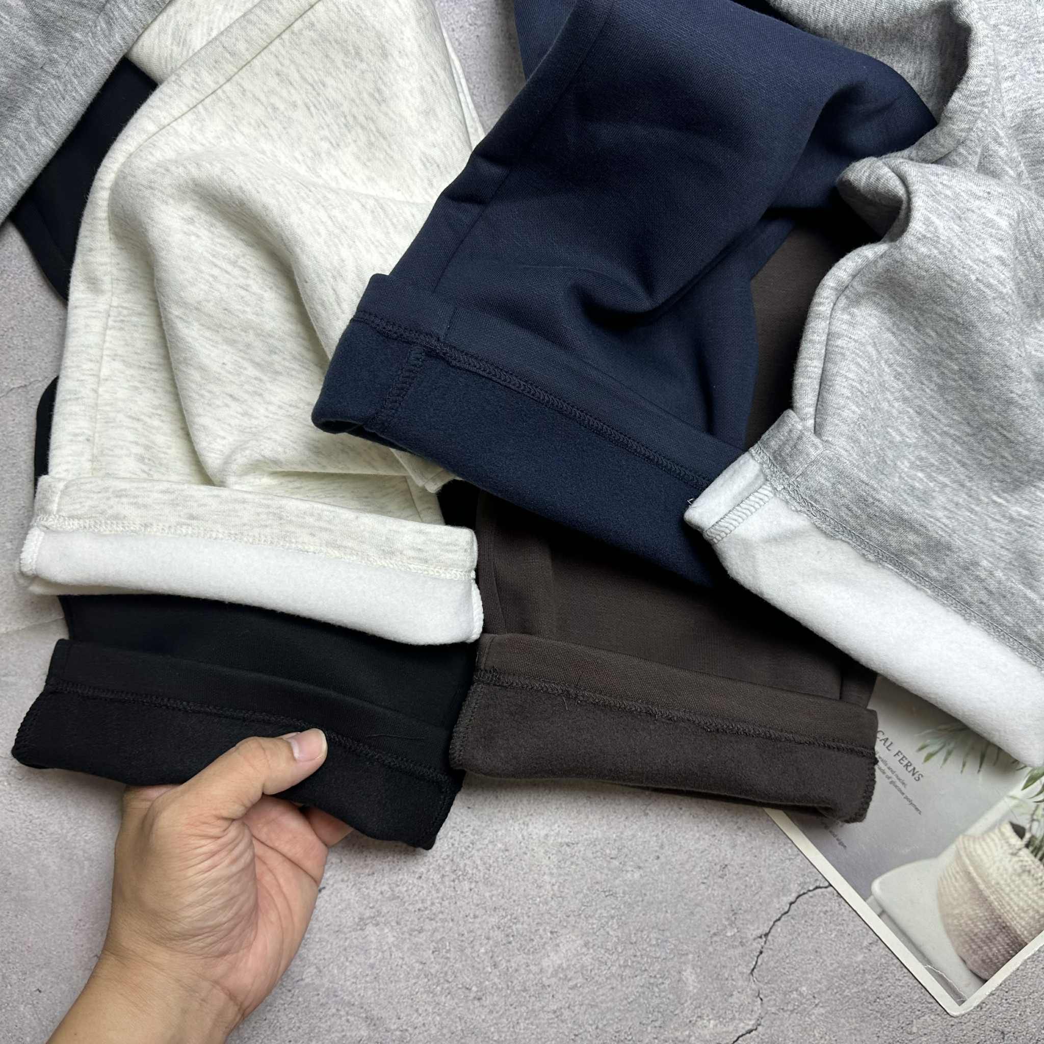 QUẦN NỈ SUÔNG LÓT LÔNG POL.HAM STRAIGHT 9364