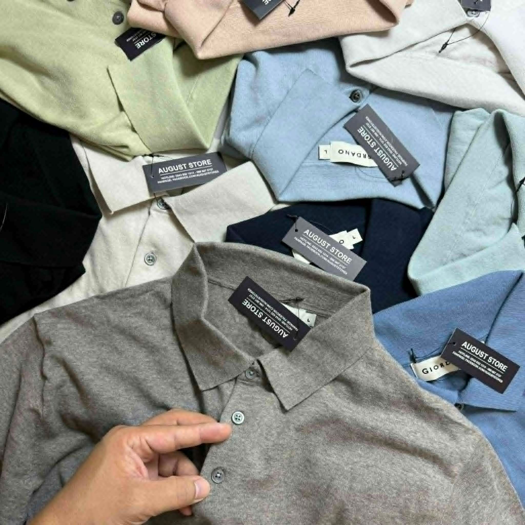 POLO LEN GIOR.DANO CỔ 3 KHUY 3926