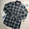 SƠ MI DÀI TAY ZA.RA FLANNEL DẠ KẺ 4076