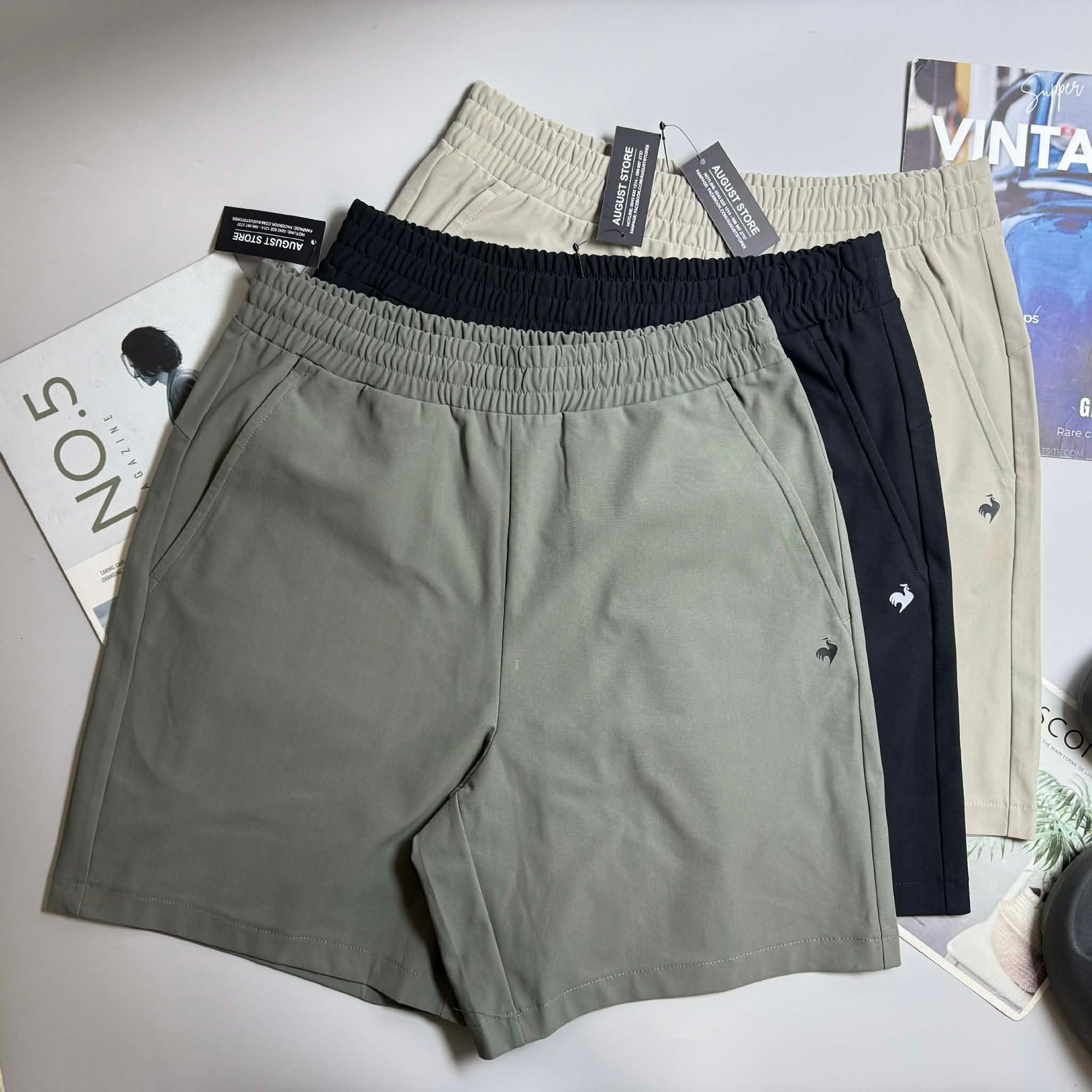 SHORT VẢI LE.COQ BASIC MẶC ĐÔI 2275