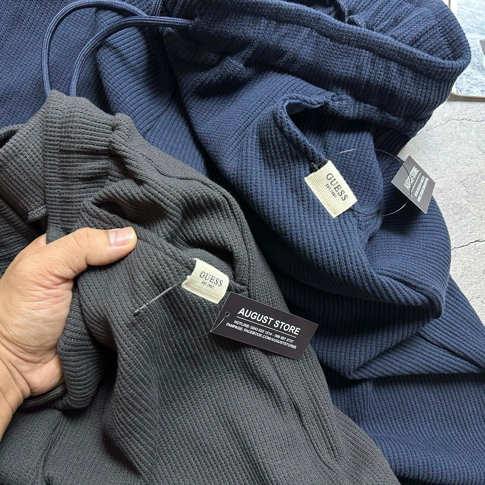 QUẦN NỈ SUÔNG GU.ESS VẢI DỆT LỖ 7928