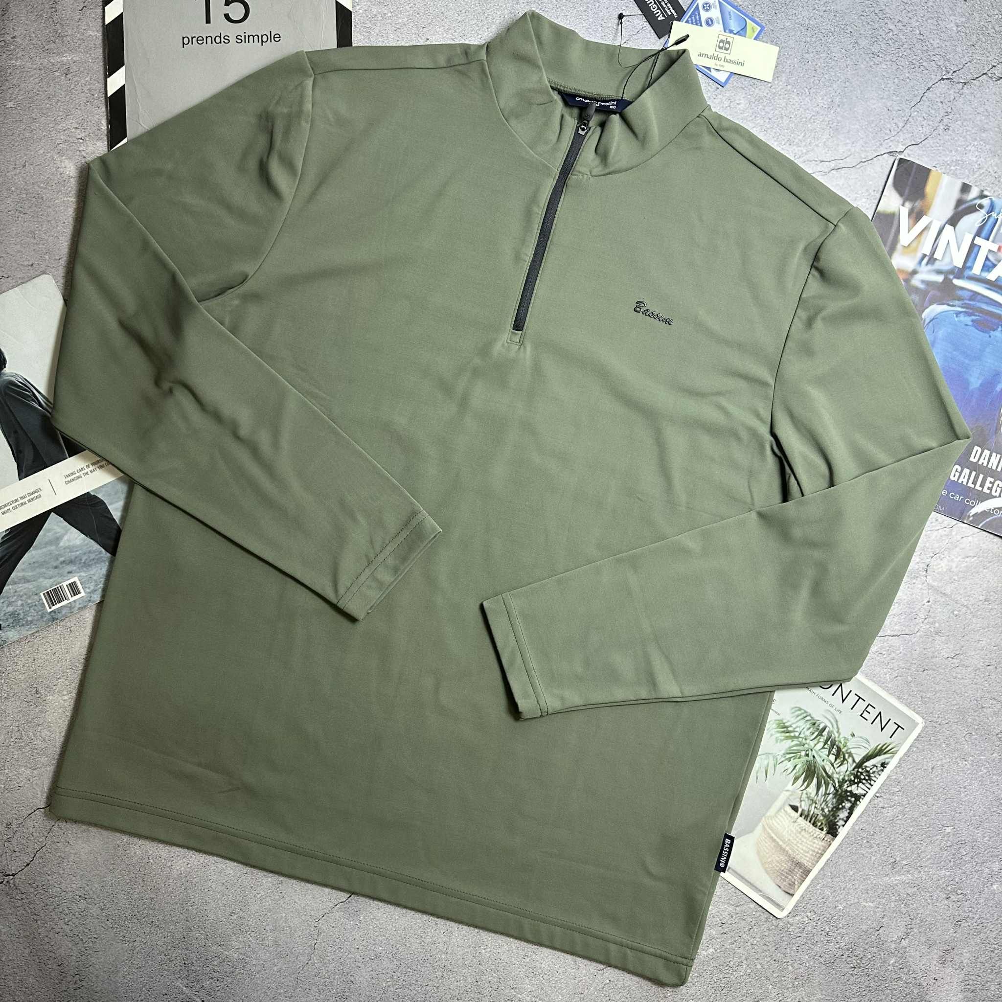 ÁO NỈ CỔ KÉO KHÓA BAS.SINI GOLF 4330