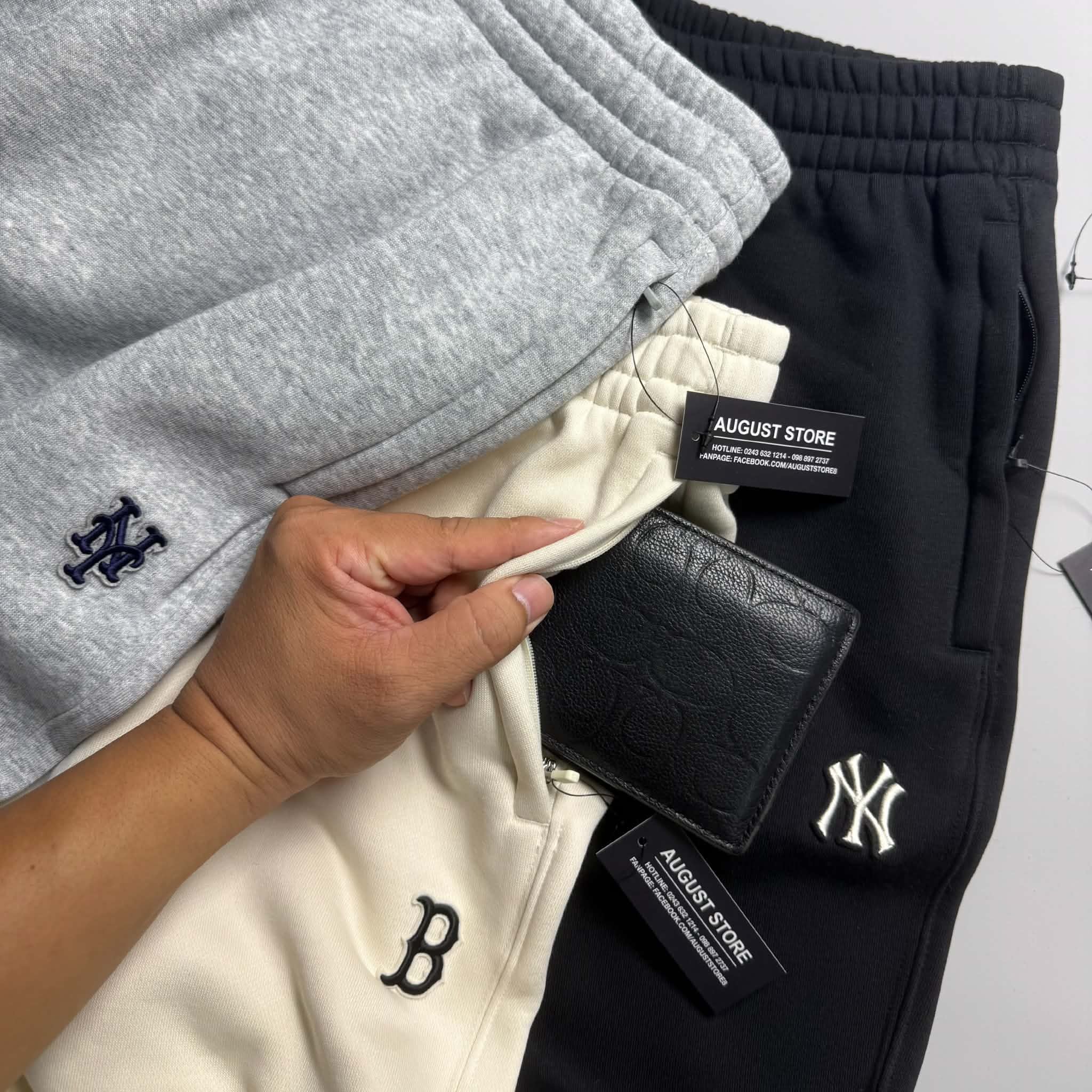 JOGGER NỈ M.L.B BASIC MEDIUM LOGO 5646