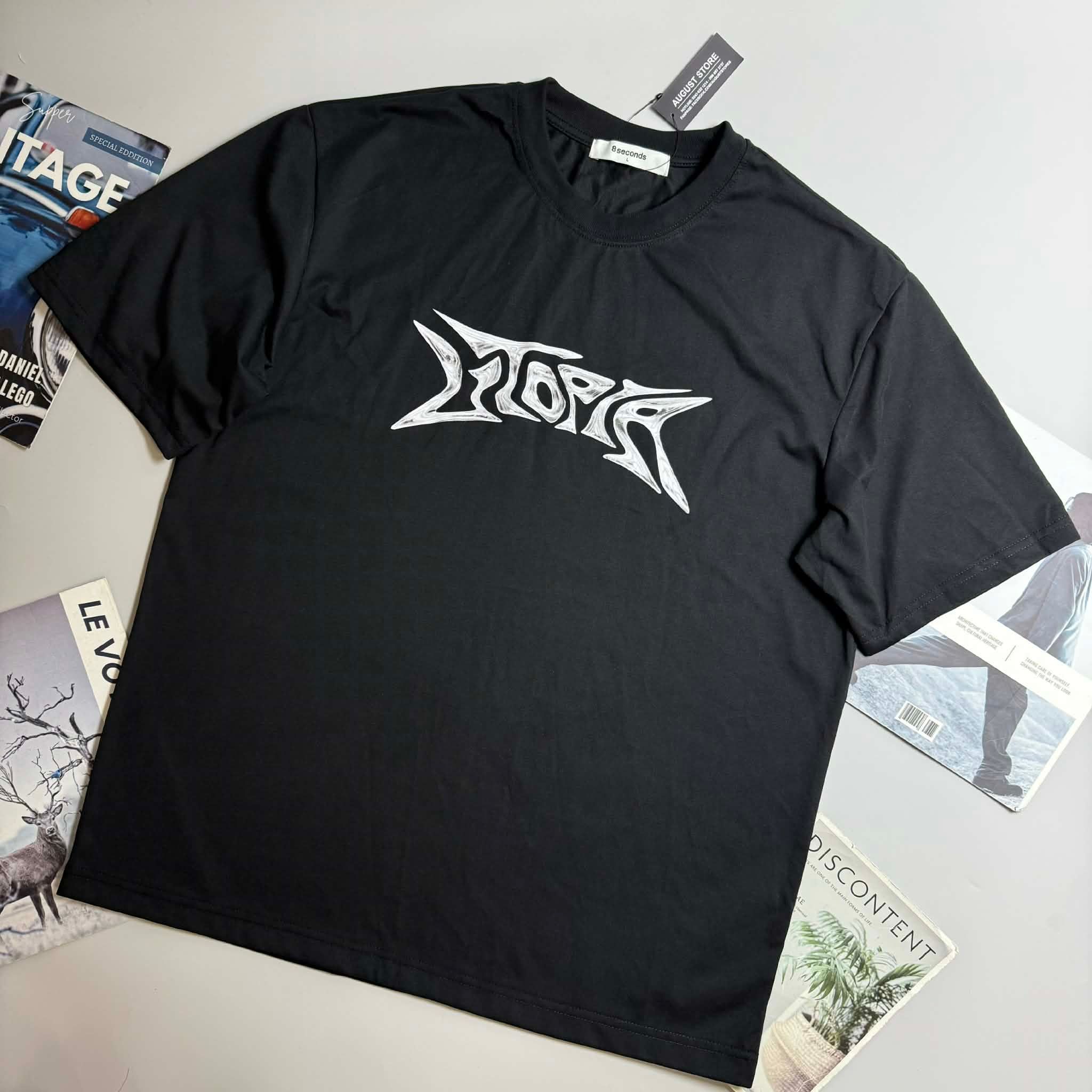 ÁO CỔ TRÒN 8.SECONDS UTOPIA 4301