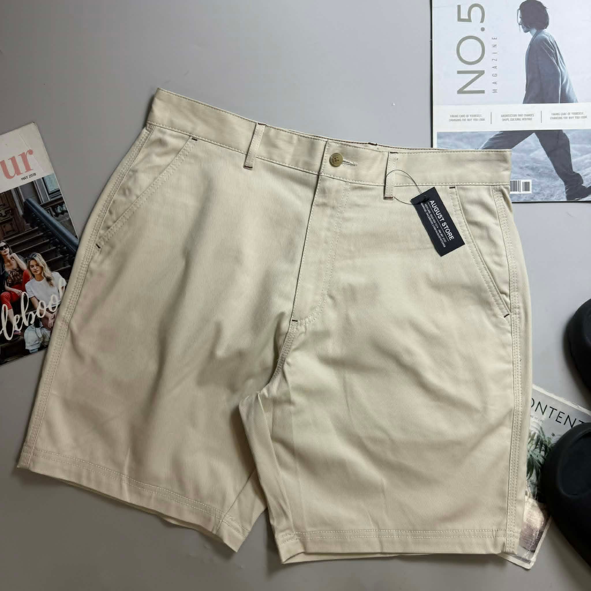SHORT KAKI WEATHER.PLUS VINTAGE 8