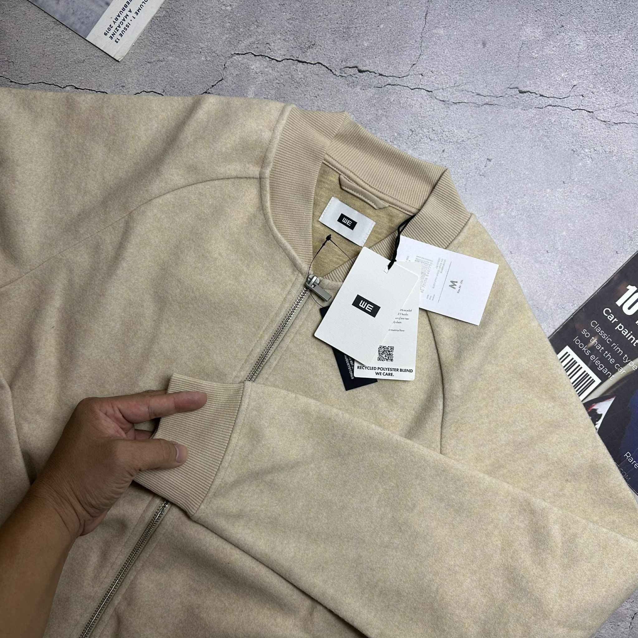 AK BOMBER NỈ DẠ WE REGULAR FIT 9916