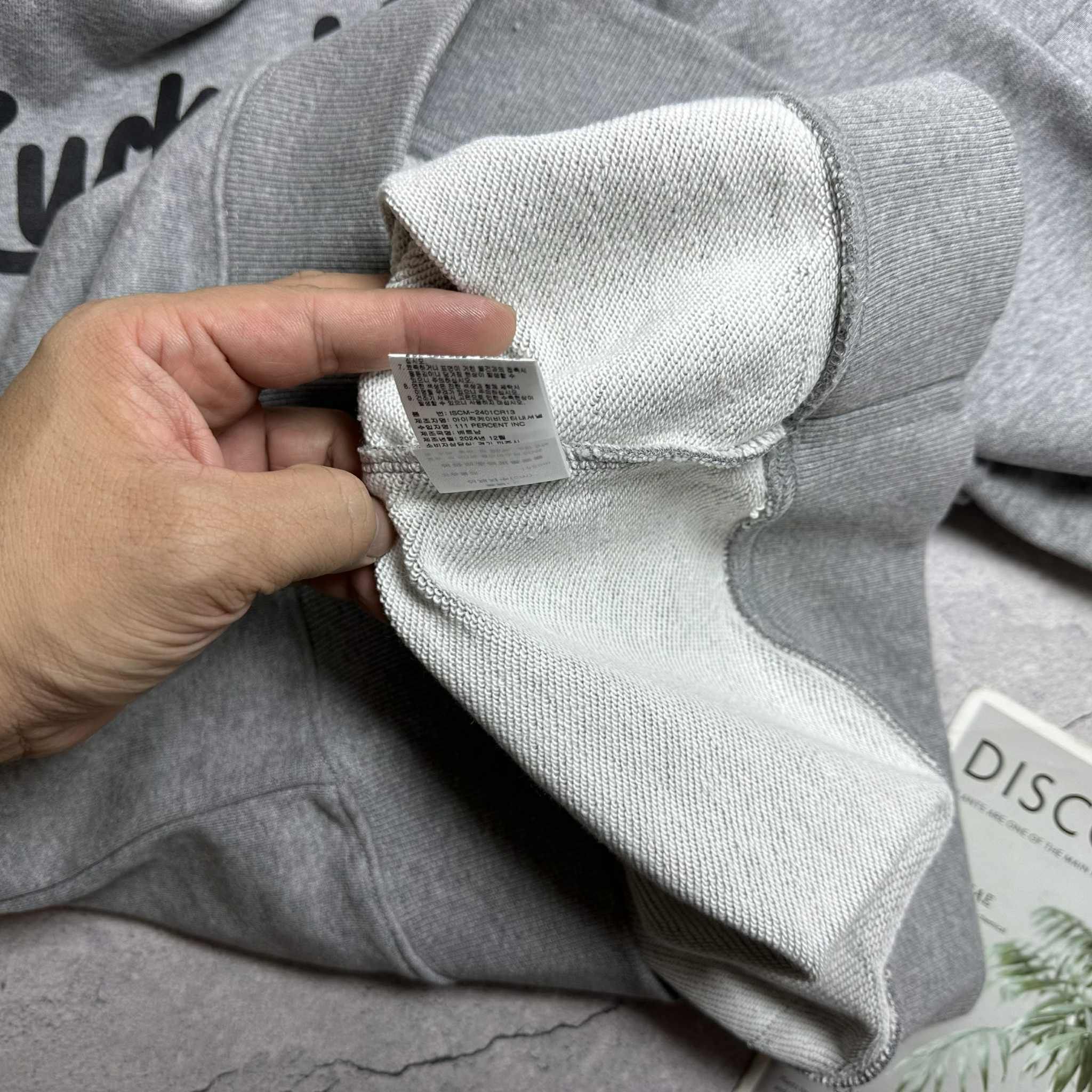 ÁO NỈ 111PERCENT IN HÌNH LUCKY CREW 8270