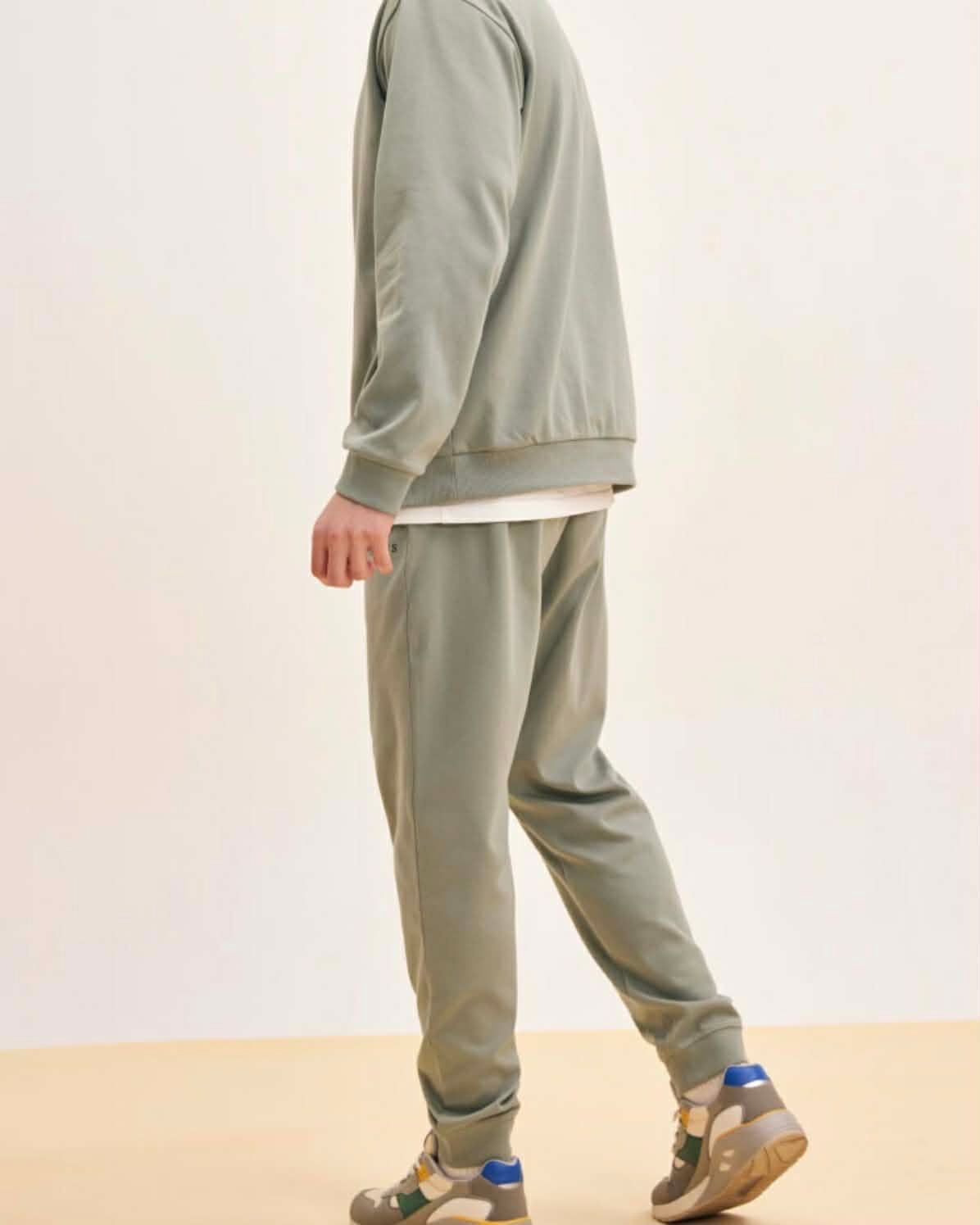 JOGGER NỈ COTTON GU.ESS BASIC 7924