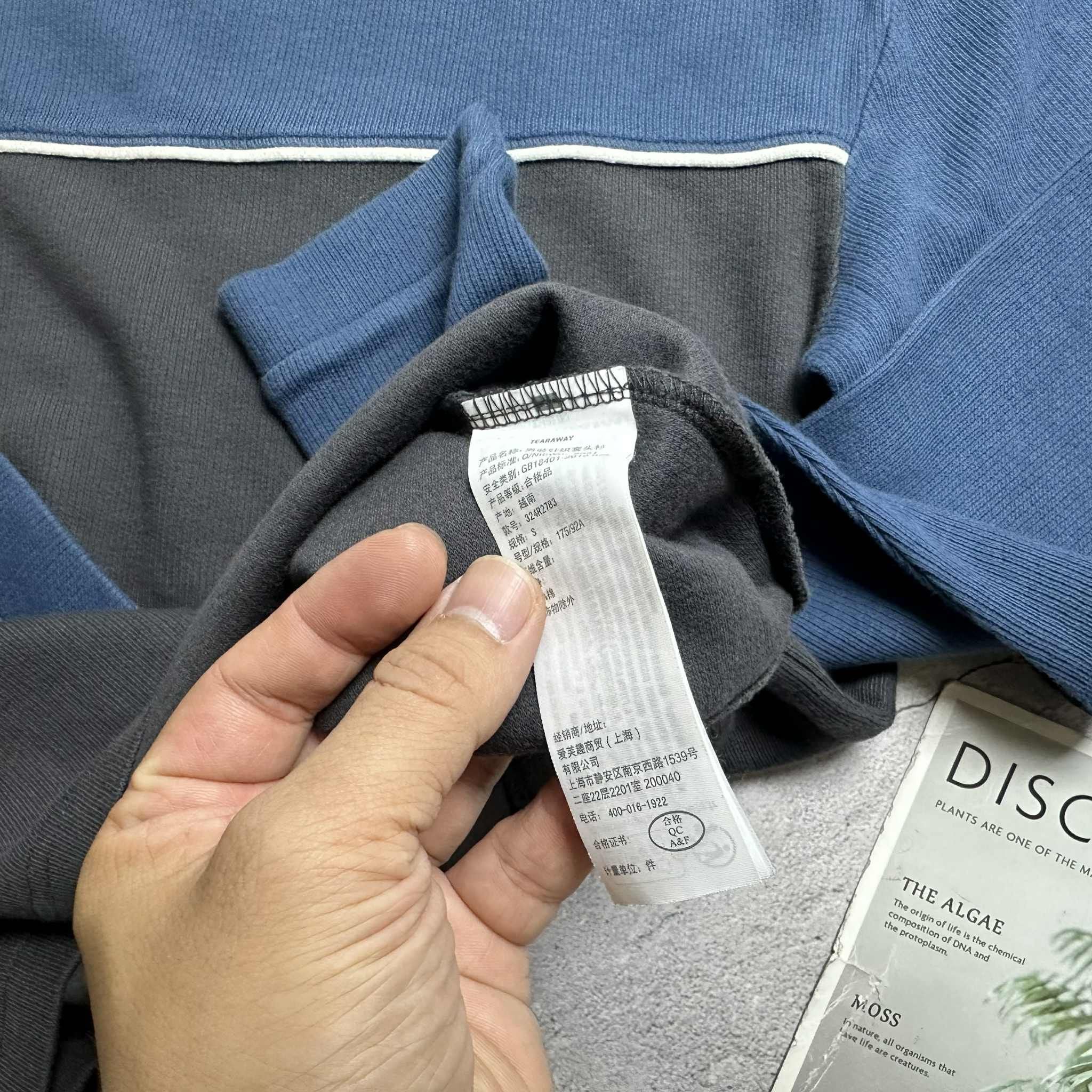 ÁO DT HOL.LISTER PHỐI MÀU FORM BOXY FIT 3665