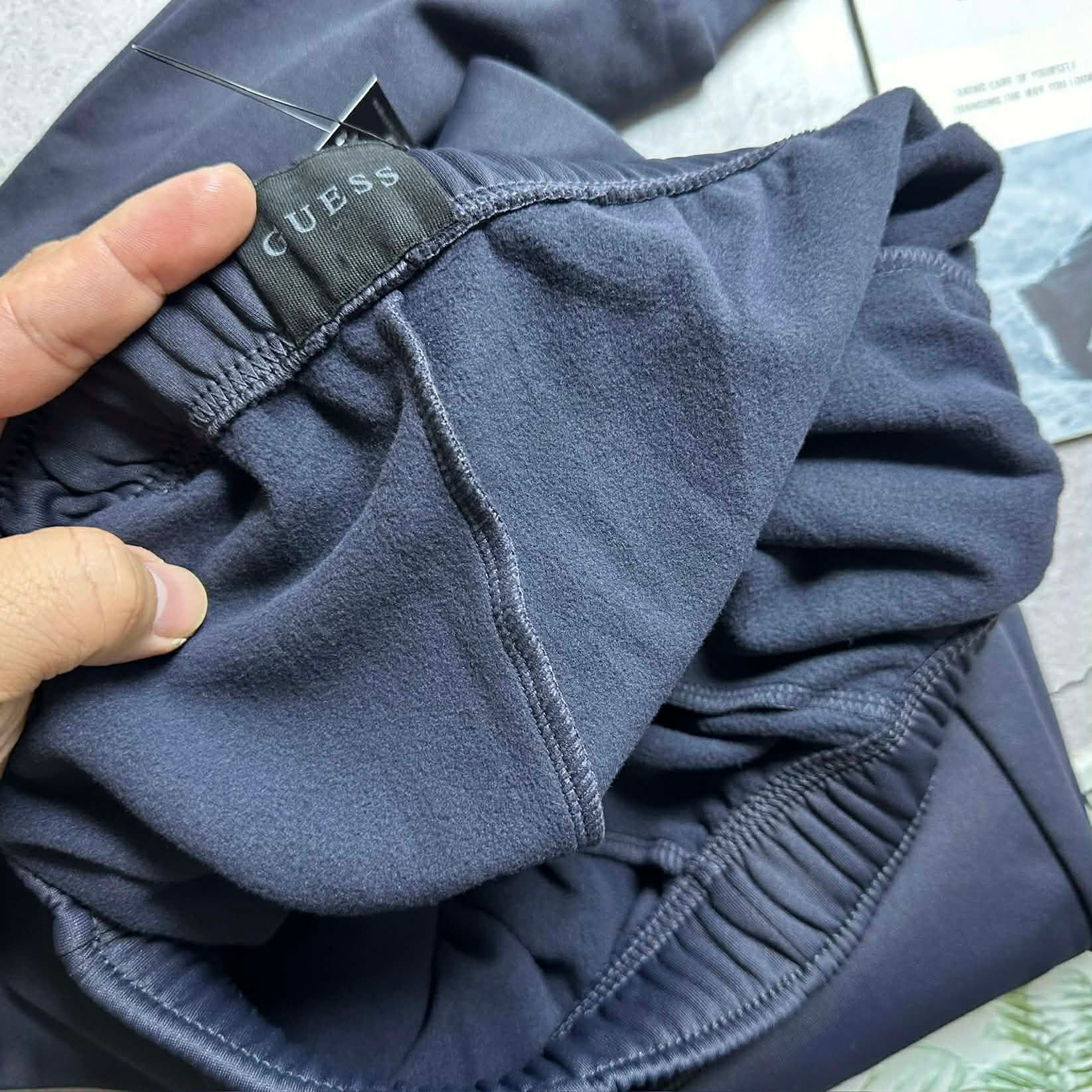 JOGGER LÓT NỈ GU.ESS UNISEX 7920