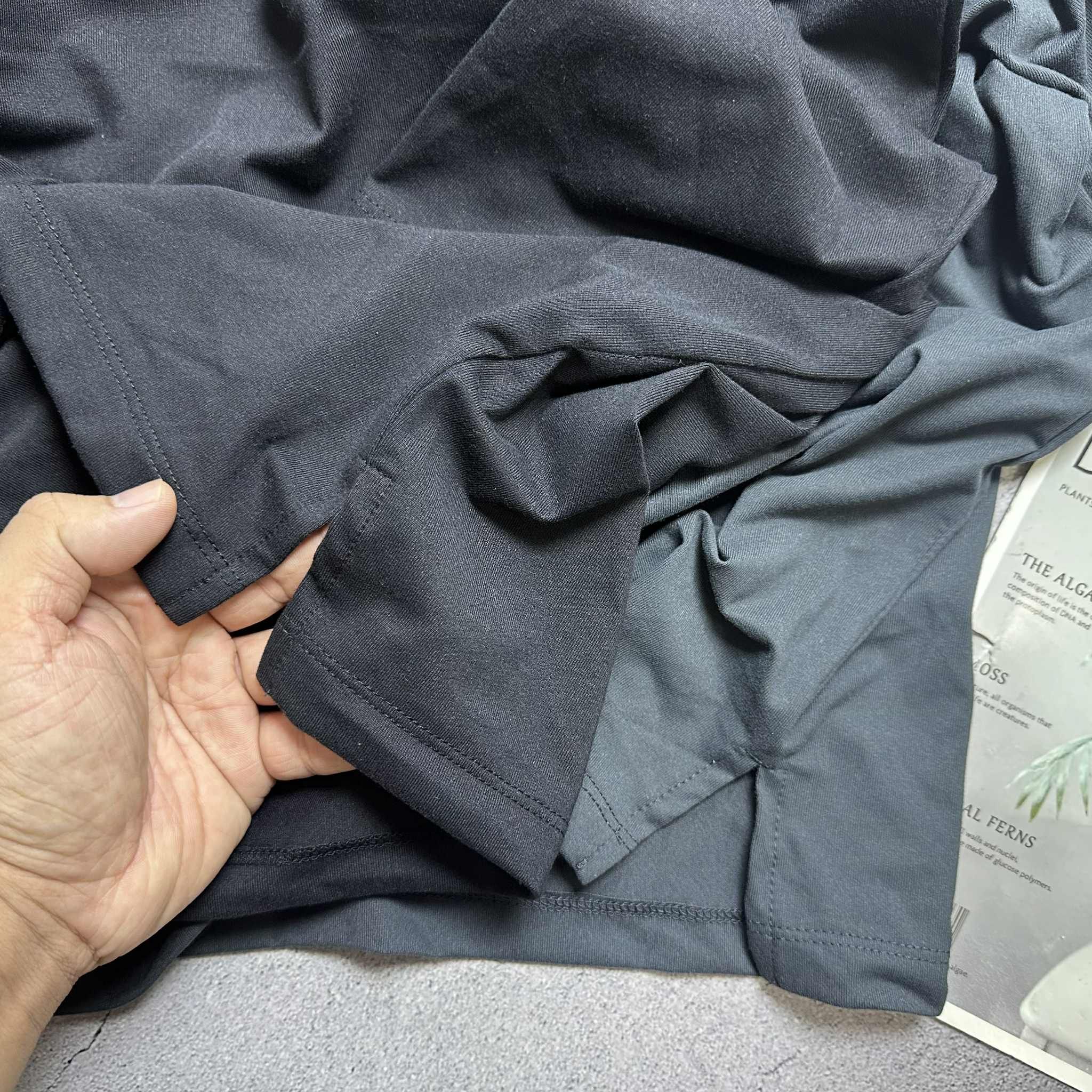 ÁO DÀI TAY 8.SECONDS BASIC OVERSIZE 5943