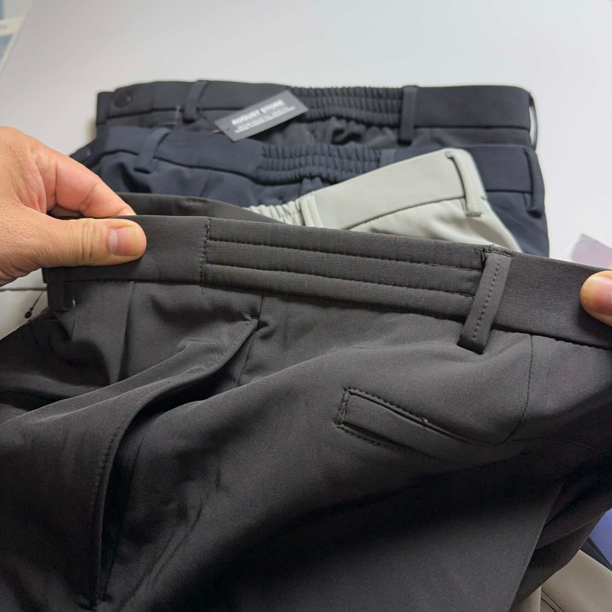 QUẦN VẢI GIÓ LÓT NỈ CẠP CHUN CRO.CODILE 4516