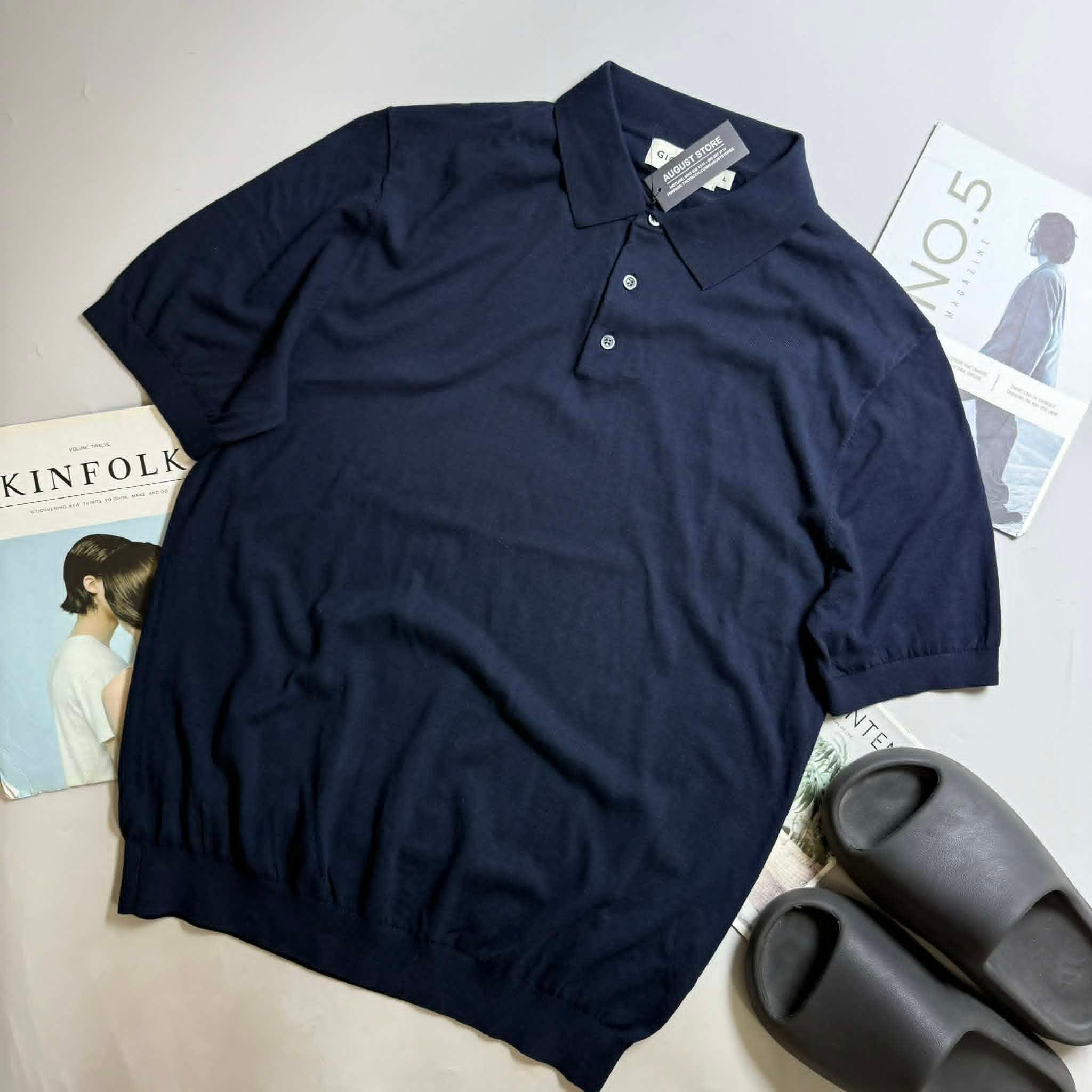 POLO LEN GIOR.DANO CỔ 3 KHUY 3926