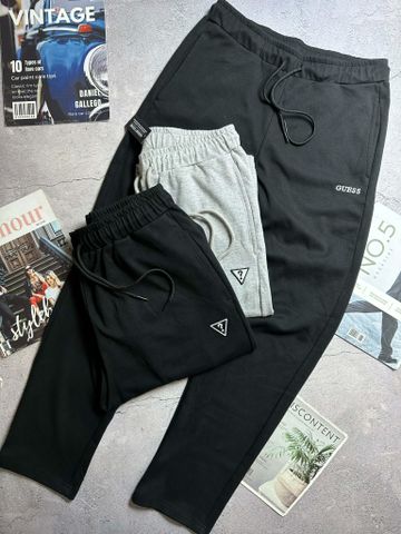 QUẦN NỈ SUÔNG GU.ESS BASIC LOGO THÊU 7926