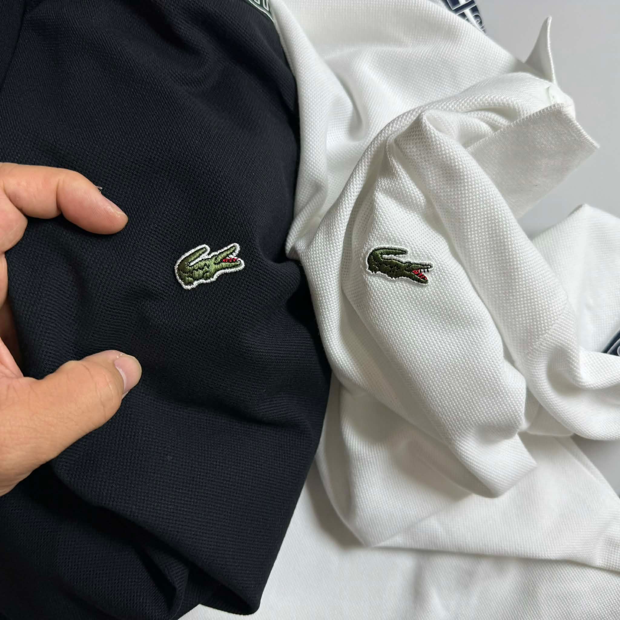 POLO LA.COSTE VAI VIỀN CHỮ SPORT 7626