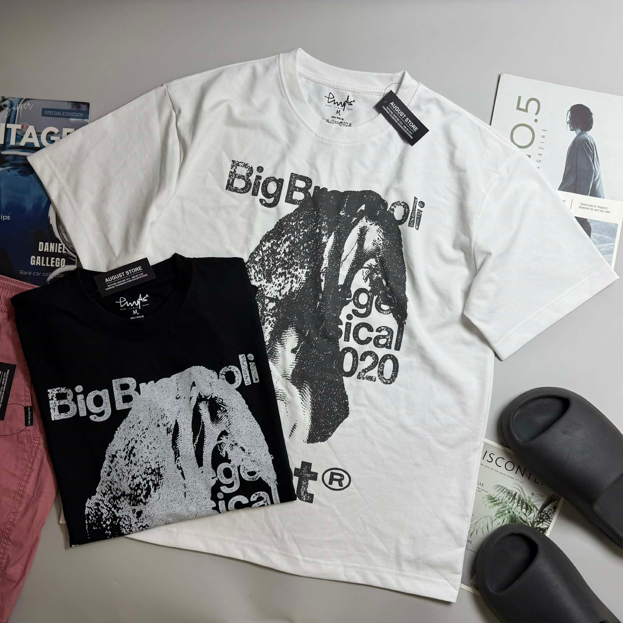 ÁO CỔ TRÒN PHYPS BIG BROCCOLI 3602