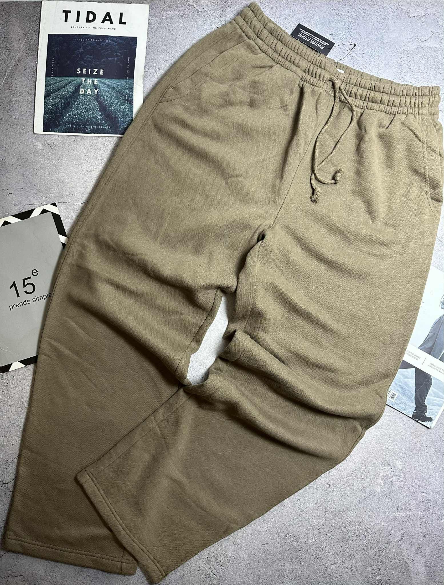 QUẦN NỈ DÁNG SUÔNG BP. BASIC 5197